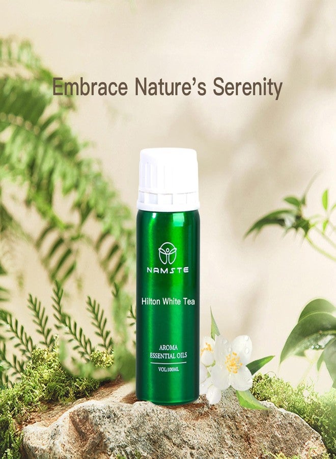 NAMSTE White Tea 3.38 Fl Oz Essential Oil for Diffuser, 5-Star Hotel Signature Scen, Liquid Air Freshener, Recreate Luxury Suite Ambiance for Home Hotel-Style Experiences - Image 3